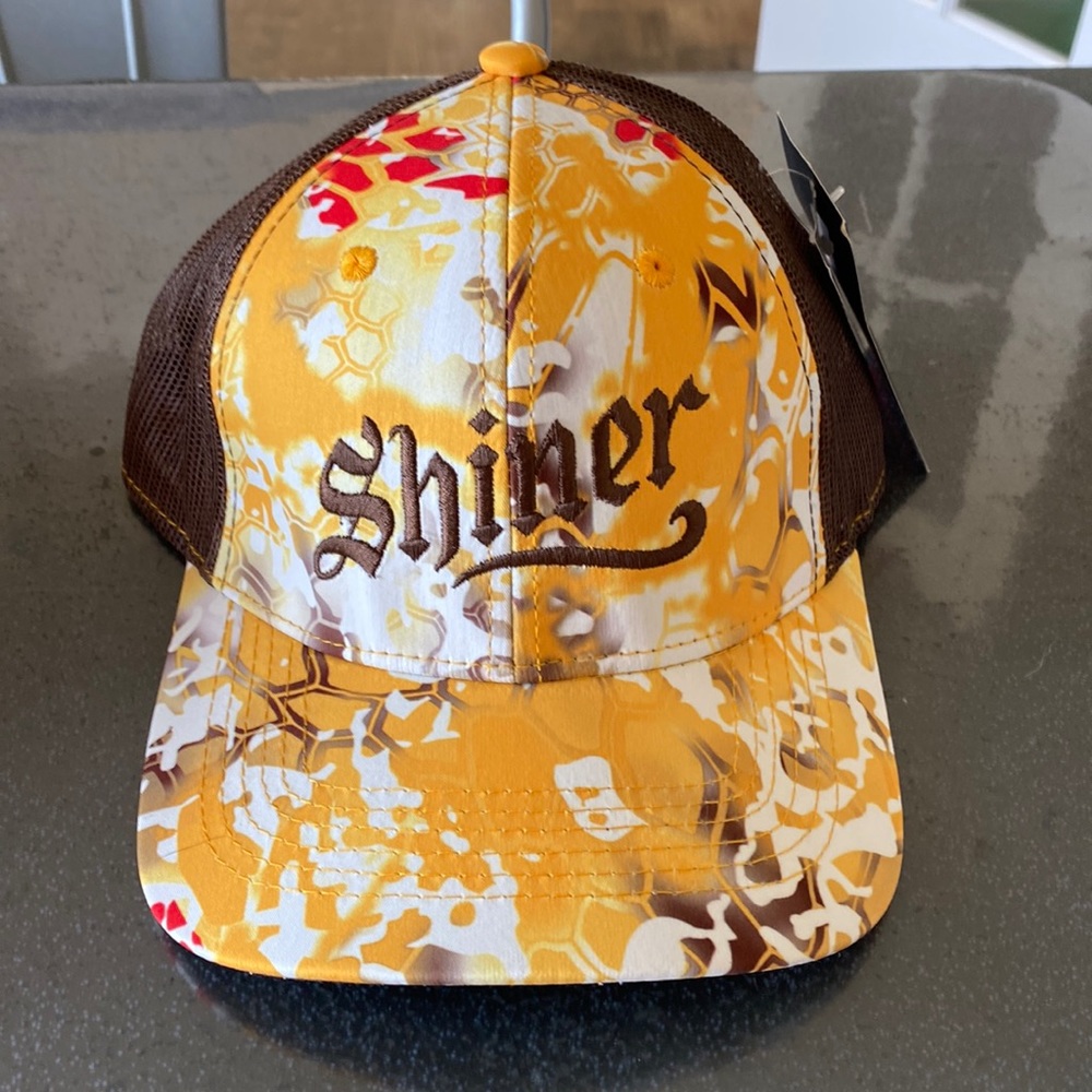 Kryptek SnapBack Shiner Hat - NWT - yellow/brown